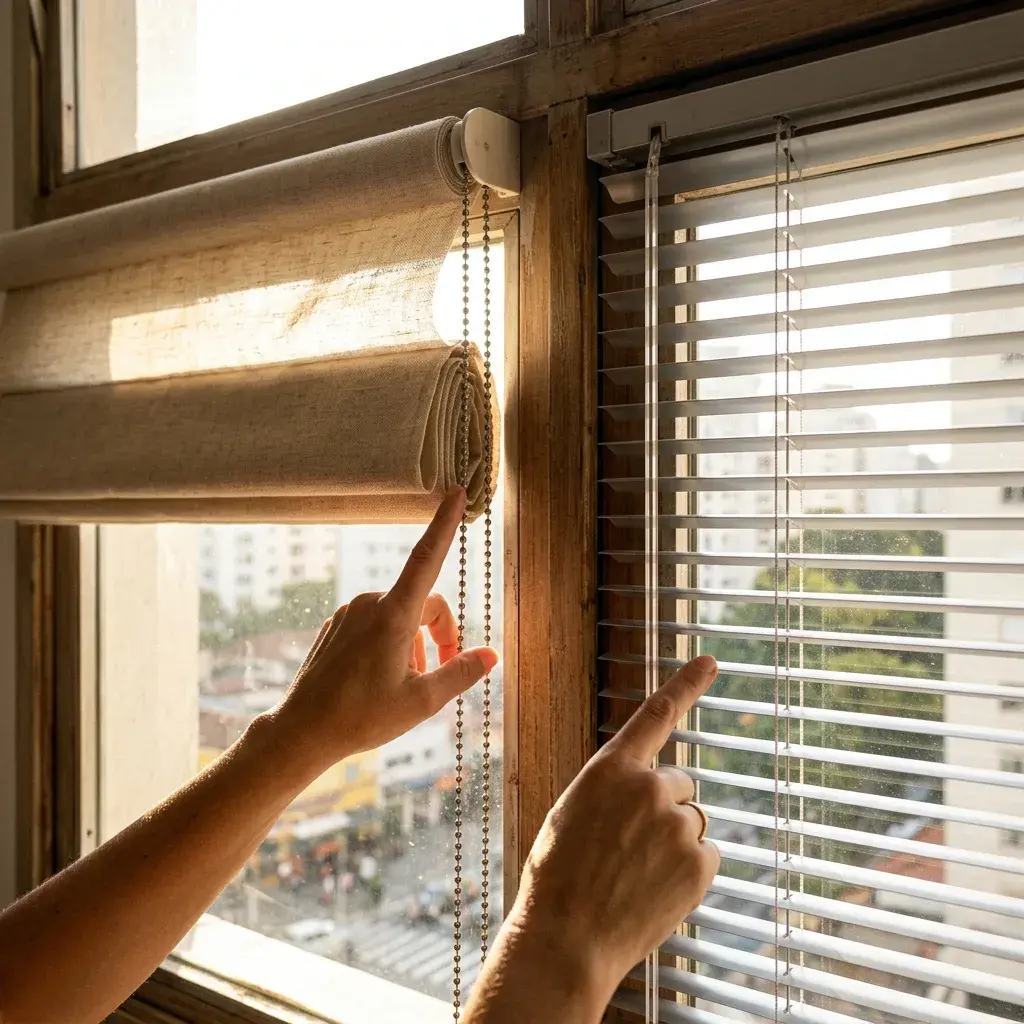O que diferencia persiana de veneziana? — Persiana ou Veneziana: Qual Escolher Para Cada Ambiente da Casa?